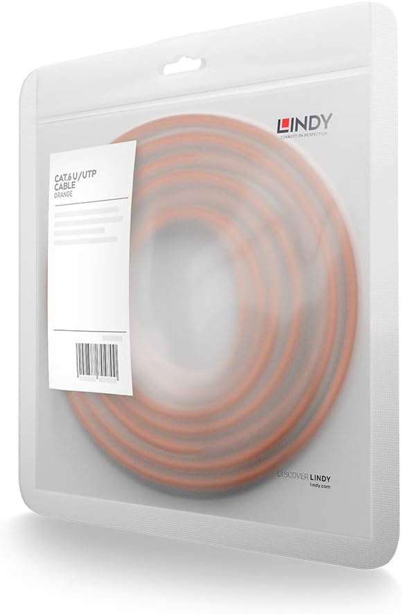 LINDY Network Cable 10m Orange