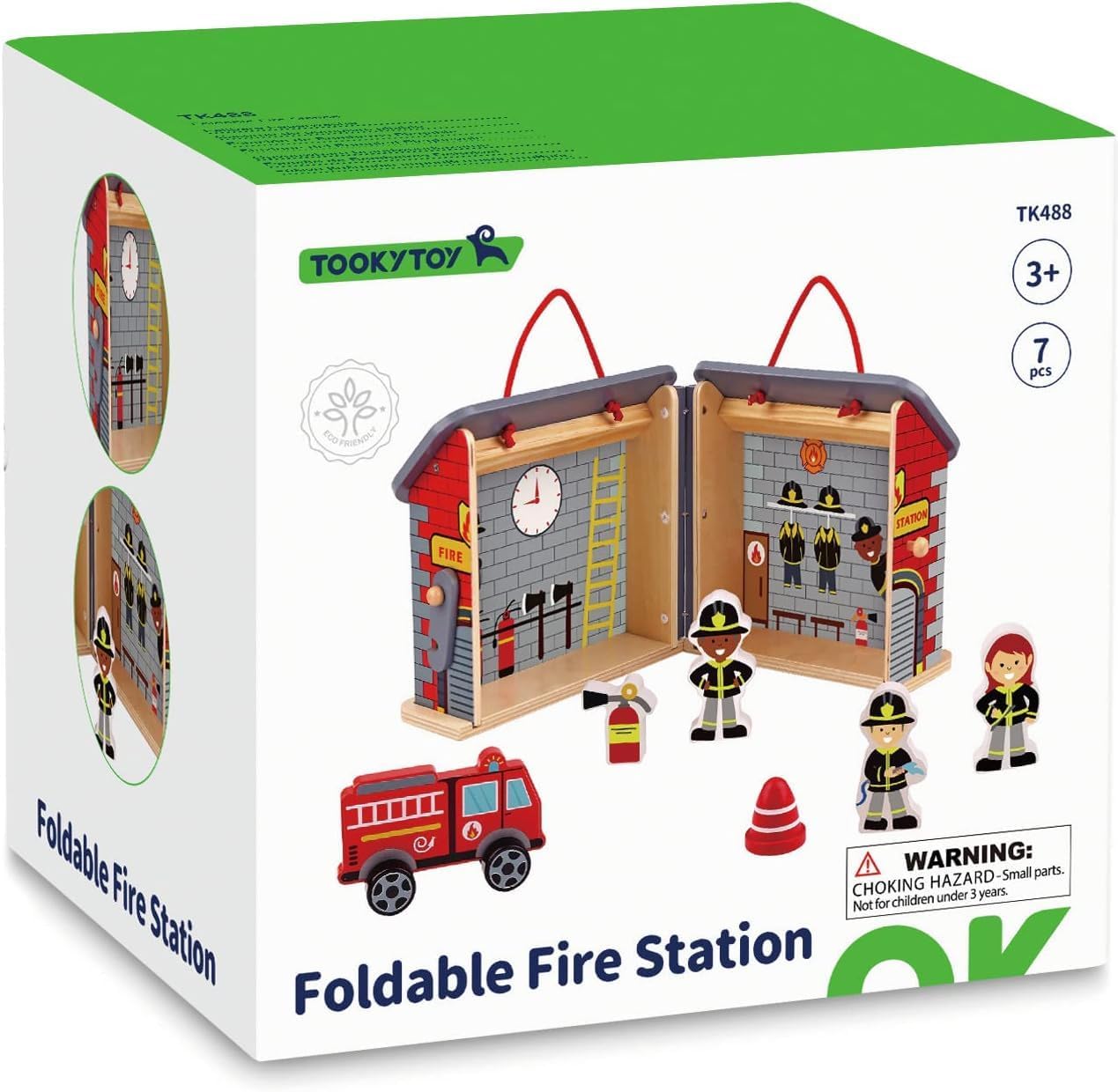 Tooky Toy TK488 Wooden Foldable Farm