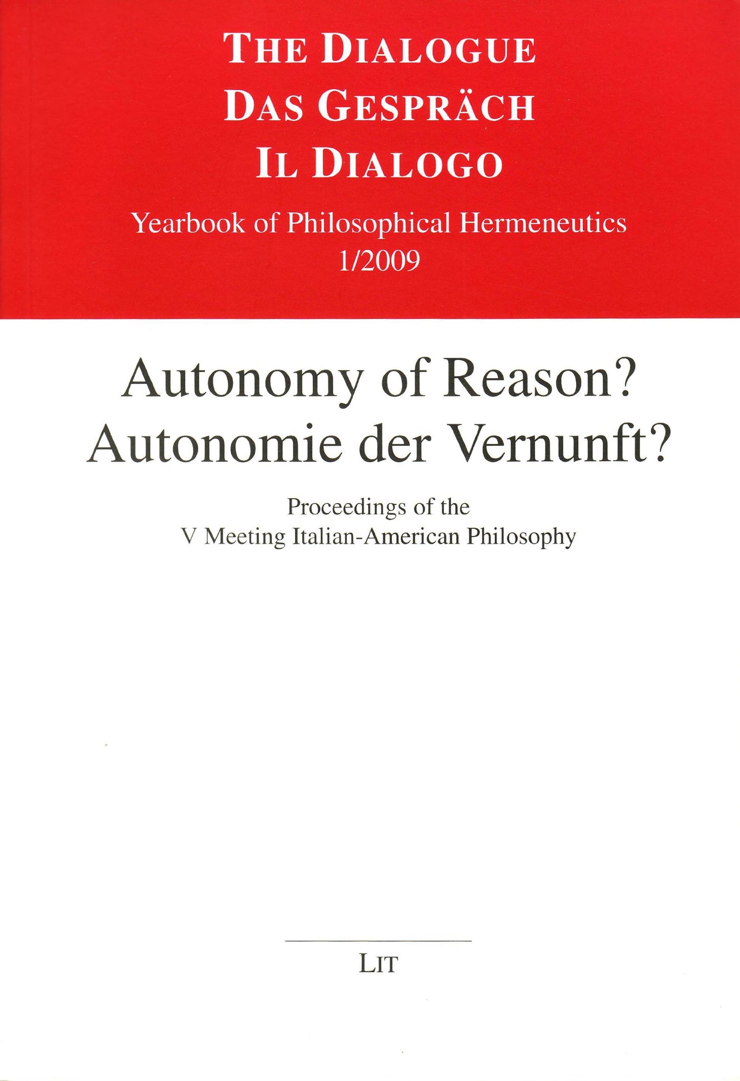 Autonomy of Reason?