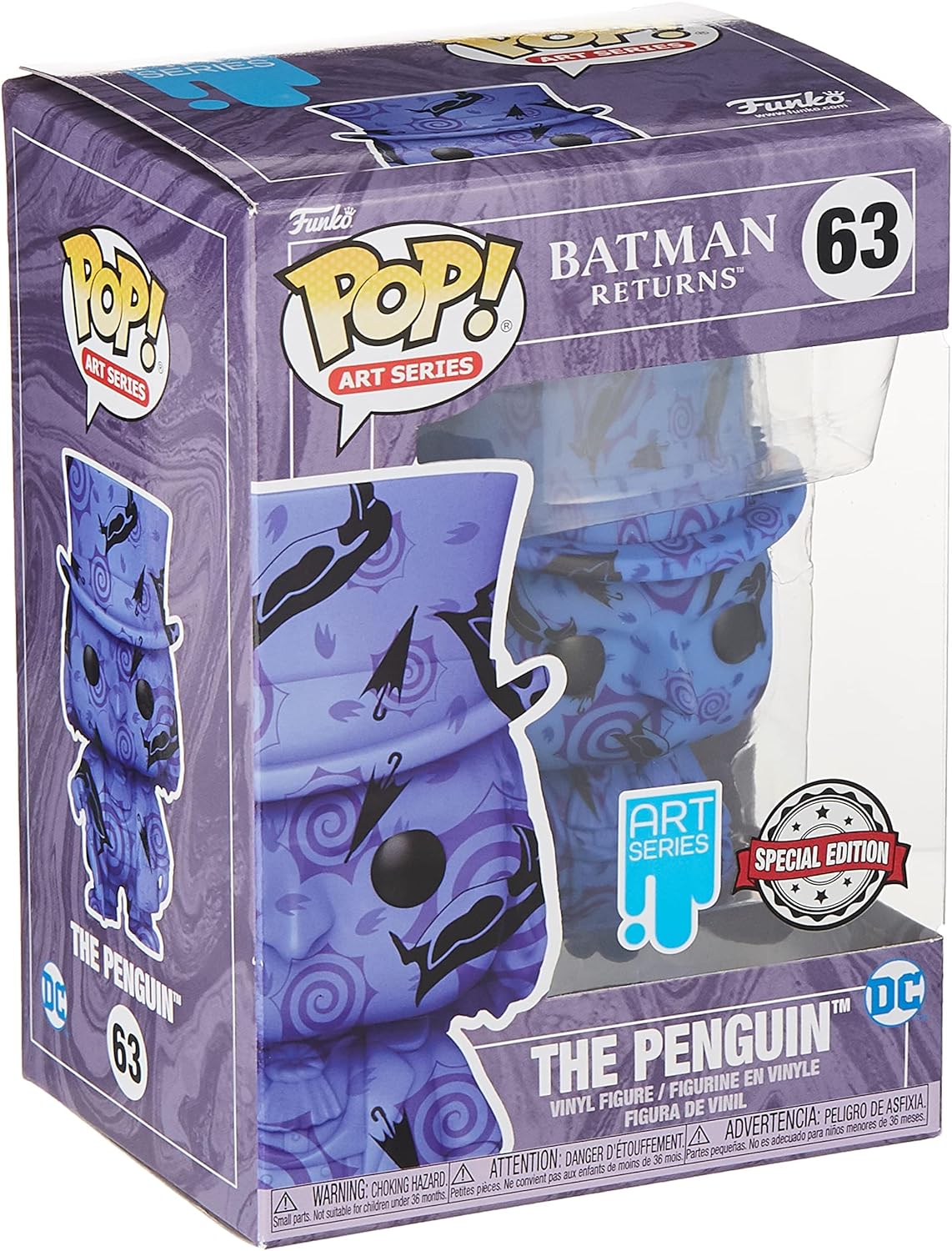 Funko DC Comics Figurine POP! Artist Series Vinyl Penguin 9 cm