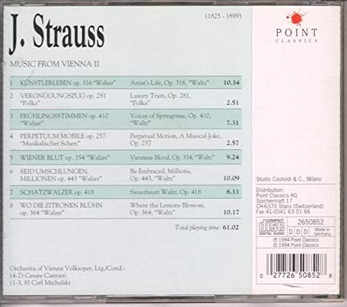 MUSIC FROM VIENNA II