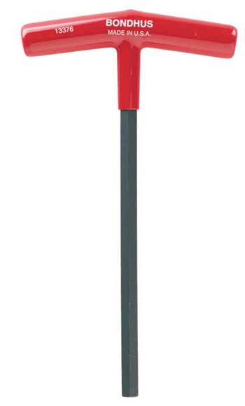 Bondhus T-Handle Hex Driver 2 - 3mm - 2mm