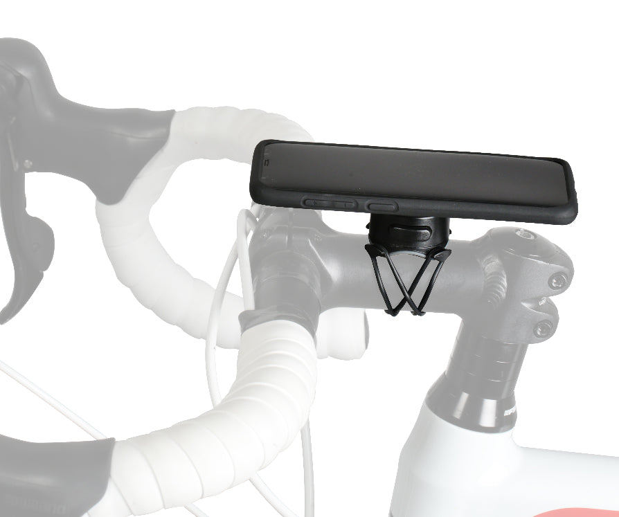 ZEFAL Support Téléphone Vélo Bike Kit - Support Smartphone Vélo et VTT - Coque iPhone ou Samsung et Fixation Téléphone Vélo - Robuste et Discret