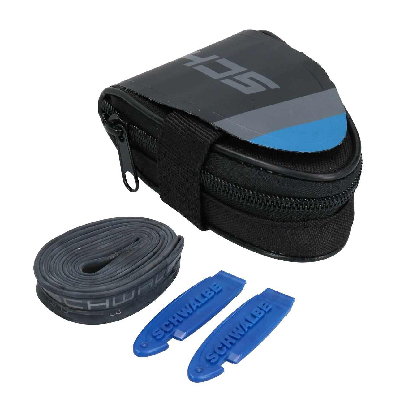 Schwalbe 318813 - Bicycle Bag for seatpost with Tube and 2 detachables MTB btt 26
