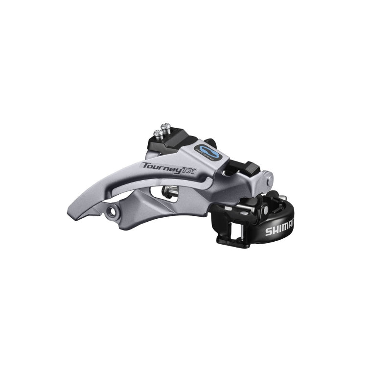 Shimano FD-TX800 Tourney TX front derailleur, top swing, dual pull, for 42/48T, 66-69