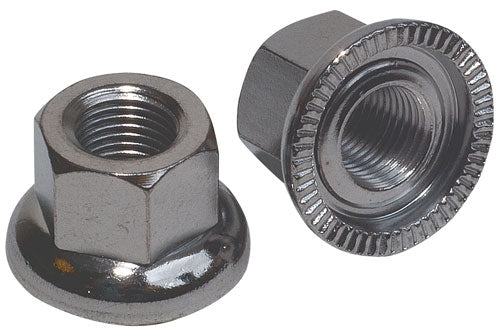Weldtite WEL8032 Track Nut - Silver, 0.9cm