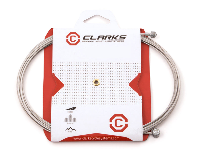 Clarks Universal S/S Inner Brake Wire L2000Mm Fits All Major Systems