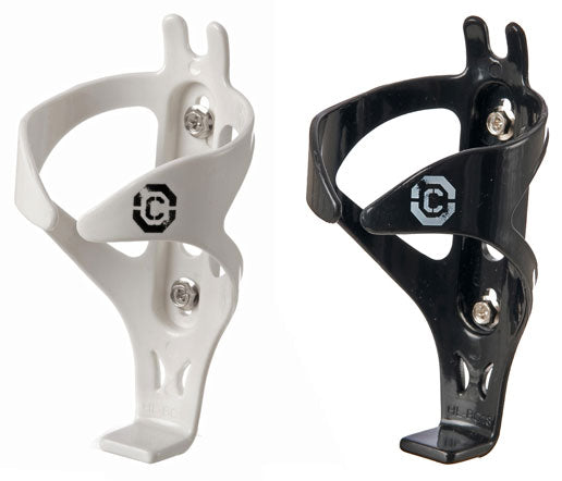 Clarks Polycarbonate Bottle Cage W/Bolts White