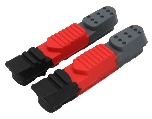 Clarks Elite Road Brake Pads Replacement Triple Compound Insert Pads For Shimano SRAM Tektro 55Mm
