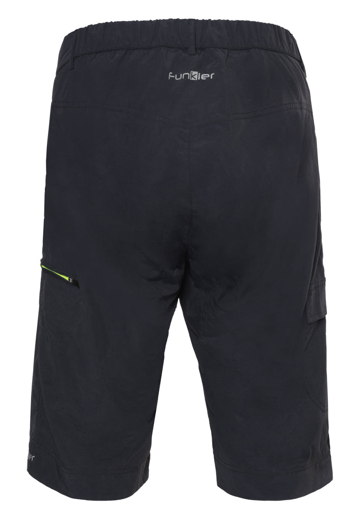 Funkier Men's Adventure Baggy Shorts with Padded Liner MTB Active Mountain Bike