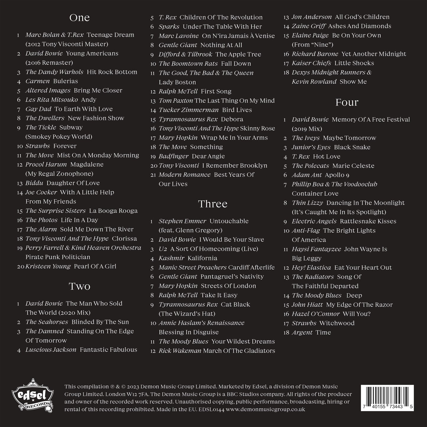 Produced By Tony Visconti