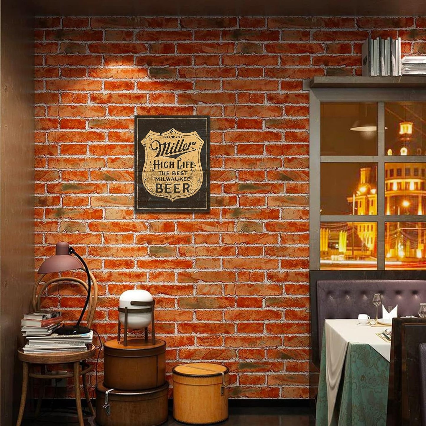 Vintage Sign - Miller Brewing Company