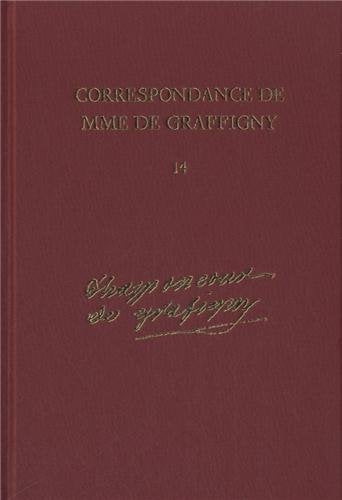 Correspondance de Mme de Graffigny: 5 Janvier 1754-31 Decembre 1755, Lettres 2093-2303 v. 14
