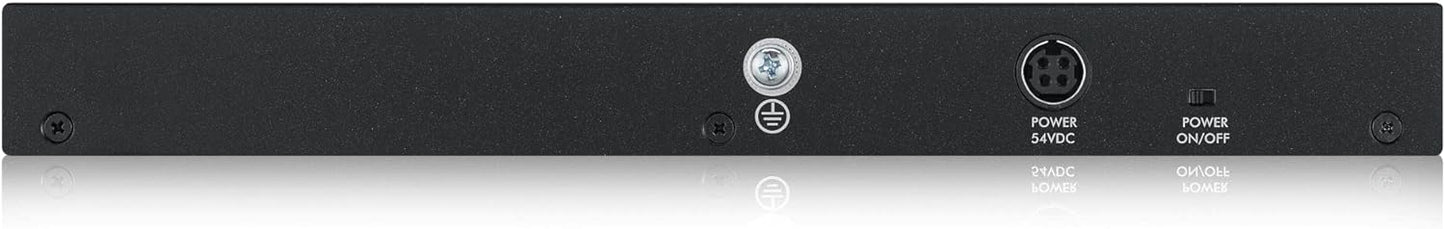 Zyxel 10-Port Gigabit Unmanged PoE+ Switch - Fanless Design, UK Plug