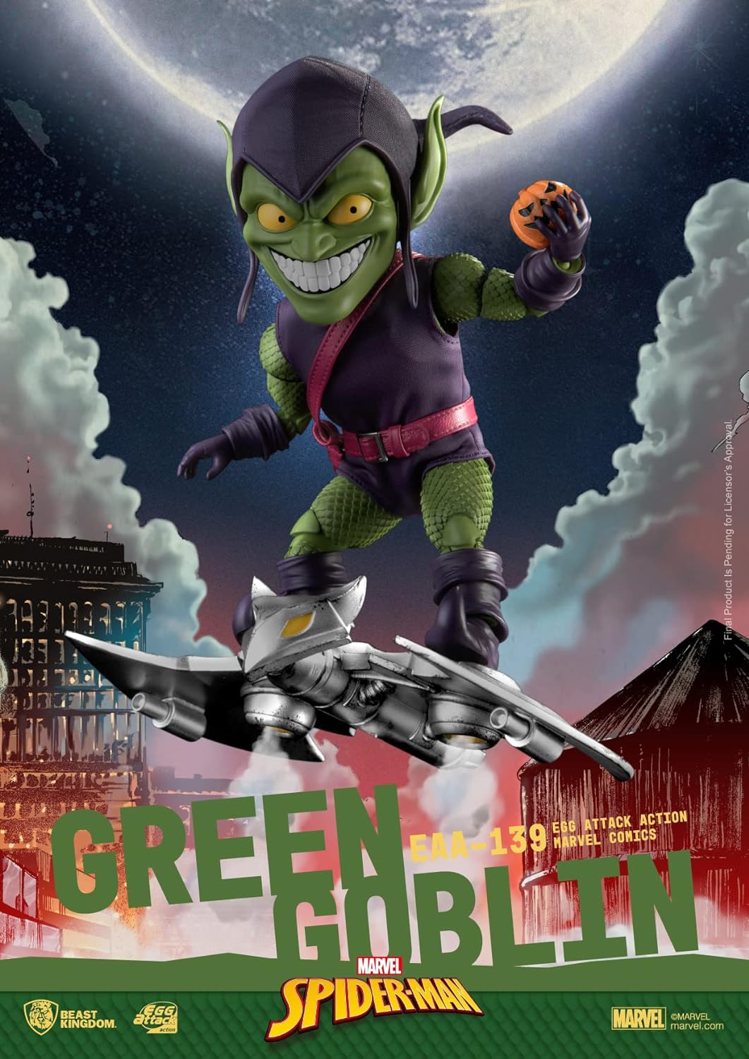 Beast Kingdom - Marvel Comics - EAA-139 Green Goblin Action Figure