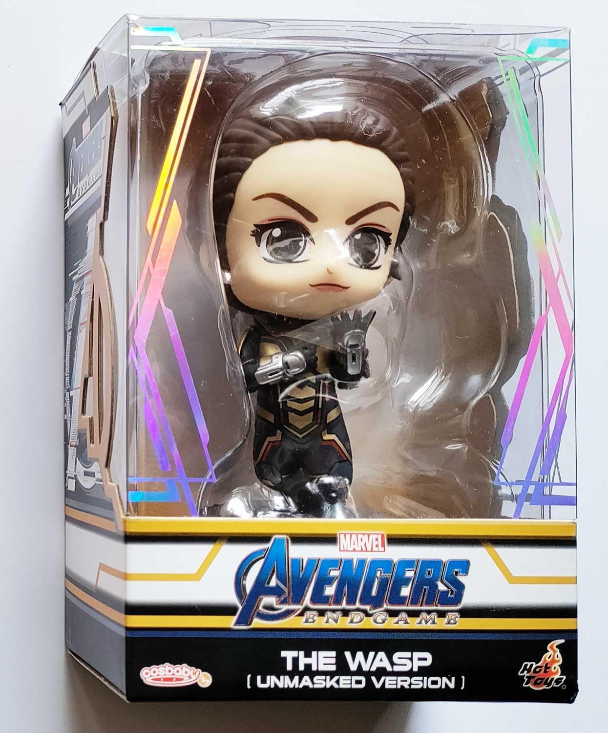 Hot Toys Avengers: Endgame figurine Cosbaby (S) The Wasp (Unmasked Version) 10 cm