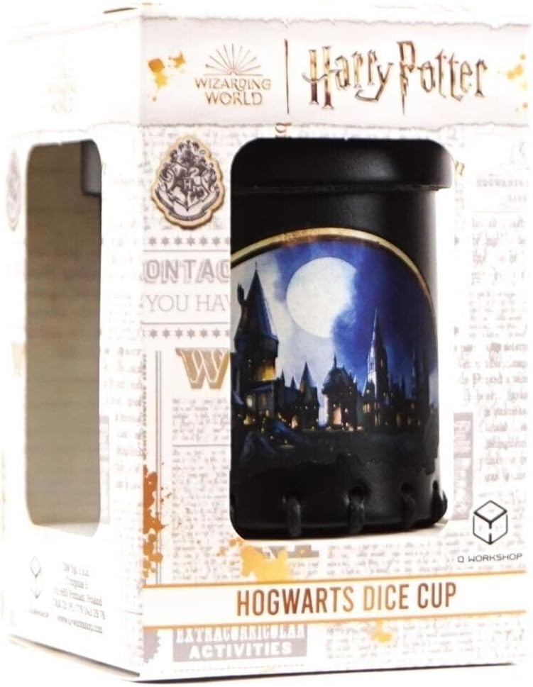 Q WORKSHOP Harry Potter Gobelet à dés Hogwarts
