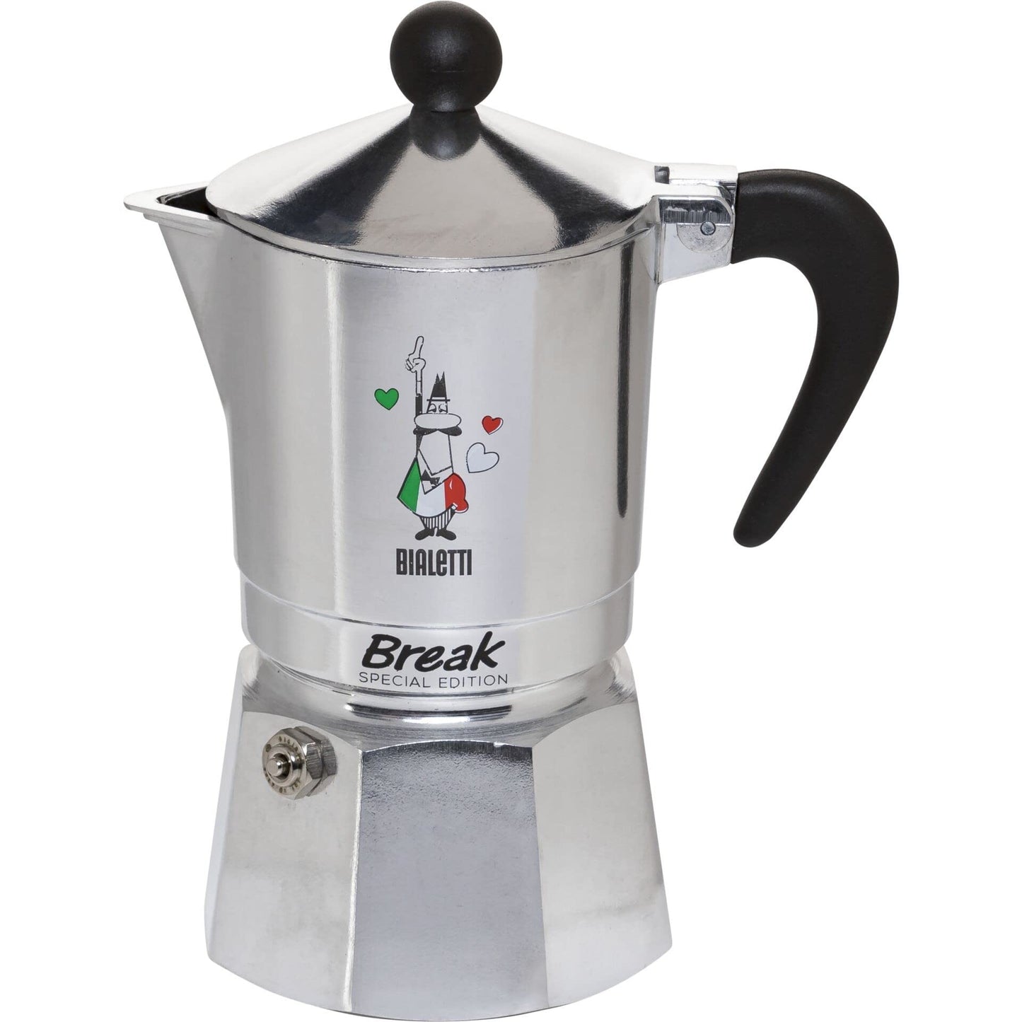 Bialetti Break OMINO Italia 3TZ Espresso Makers, Multicolor, Unique