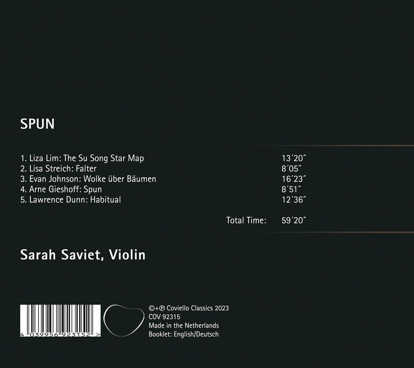 Sarah Saviet: Spun