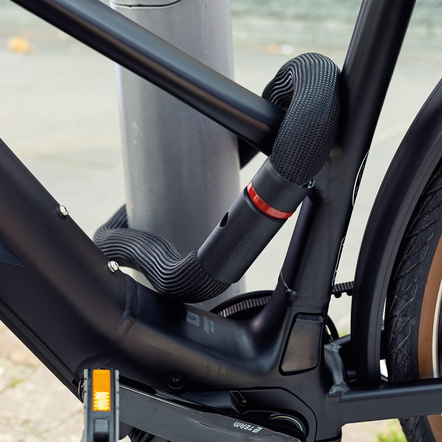 Abus Cable Lock Goose 6206 110Cm Bk cycle bike lock