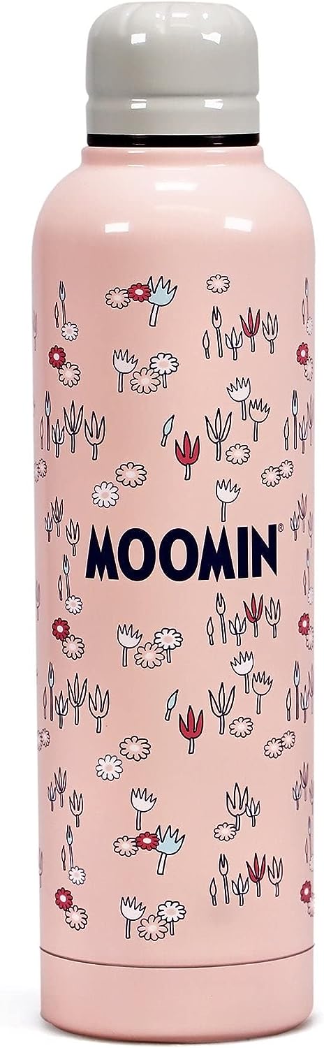 Moomin - Water Bottles - Moomin Metal Water Bottle Moomintroll