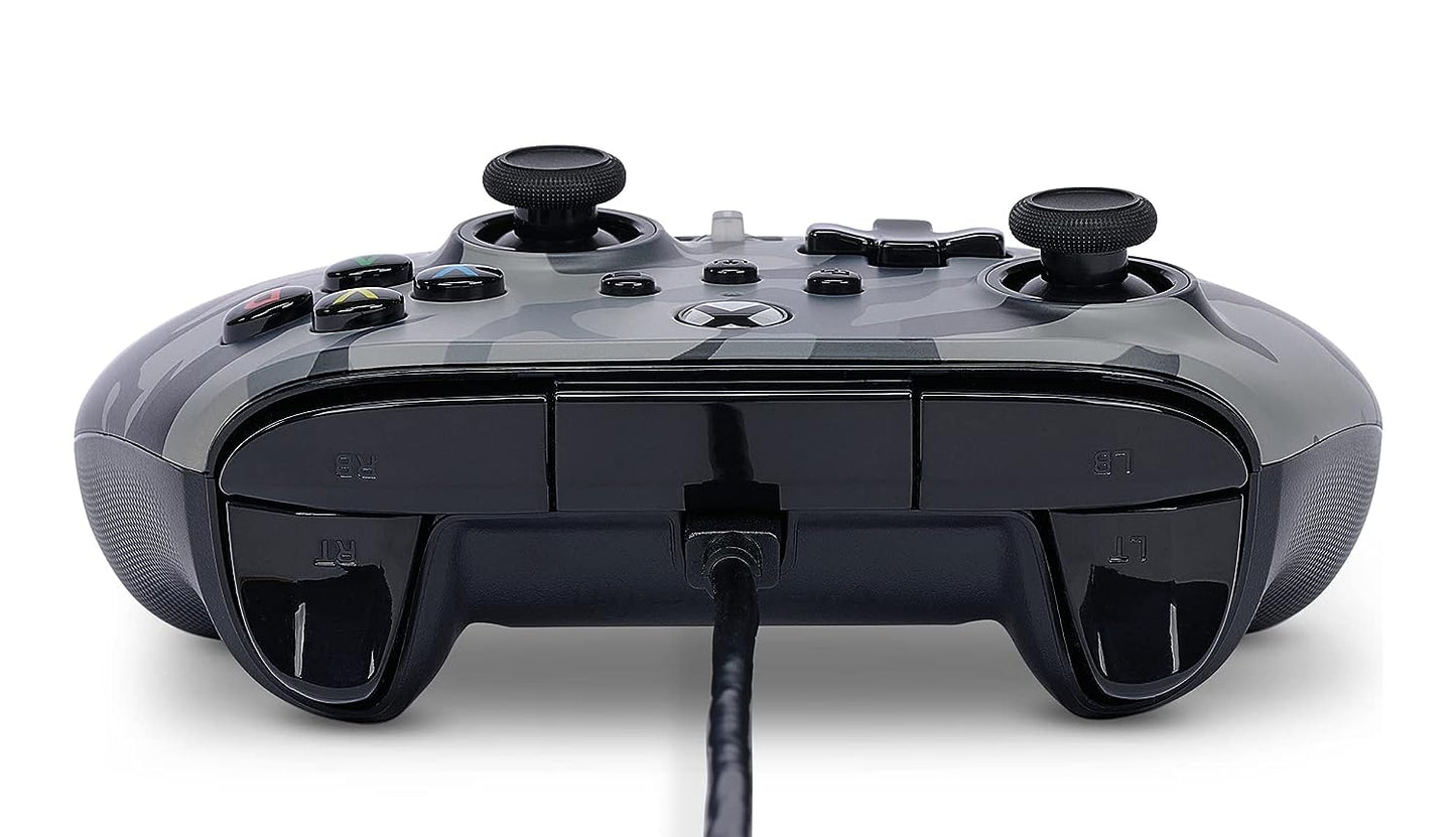 PowerA Enhanced Wired Controller for Xbox Series X|S, Wired Video Game Controller, Gamepad for Xbox X and S, Officially Licenced by Xbox, 2 Years Manufacturer Warranty- Arctic Camo Artic Camo