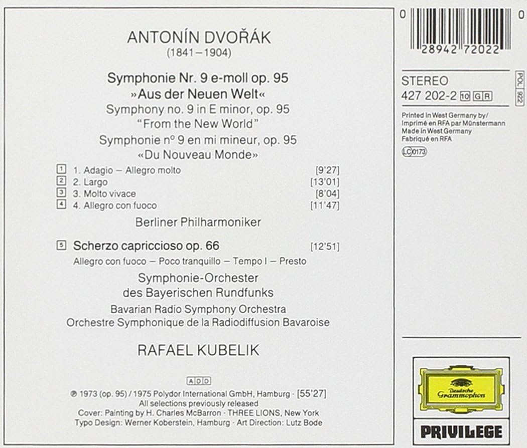 Dvorák: Symphony 9, Scherzo Capriccioso