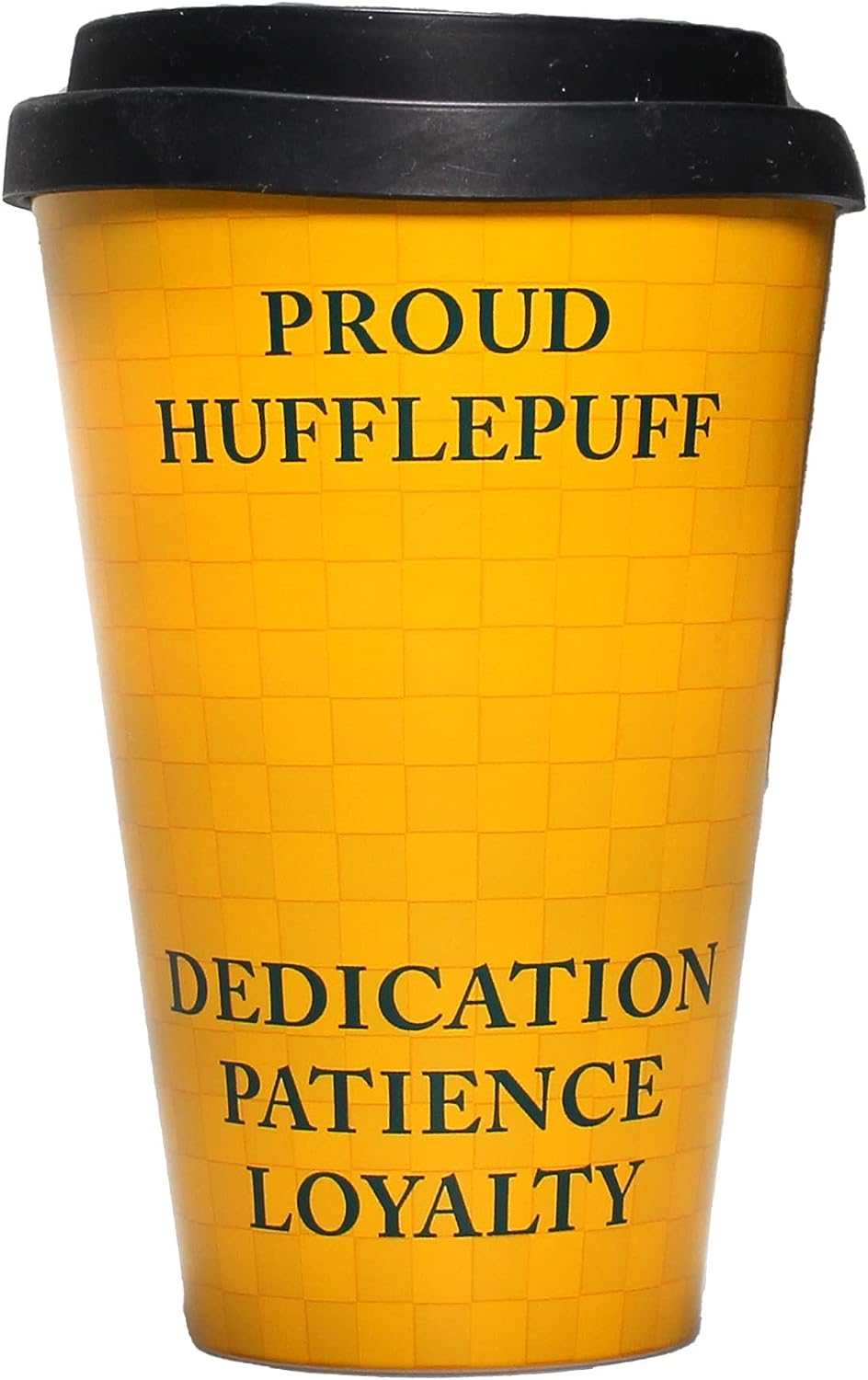 Harry Potter Travel Mug 400ml - Proud Hufflepuff - RPET - Coffee Cup Travel Mug - Reusable Cups for Hot Drinks - Eco Travel Mug
