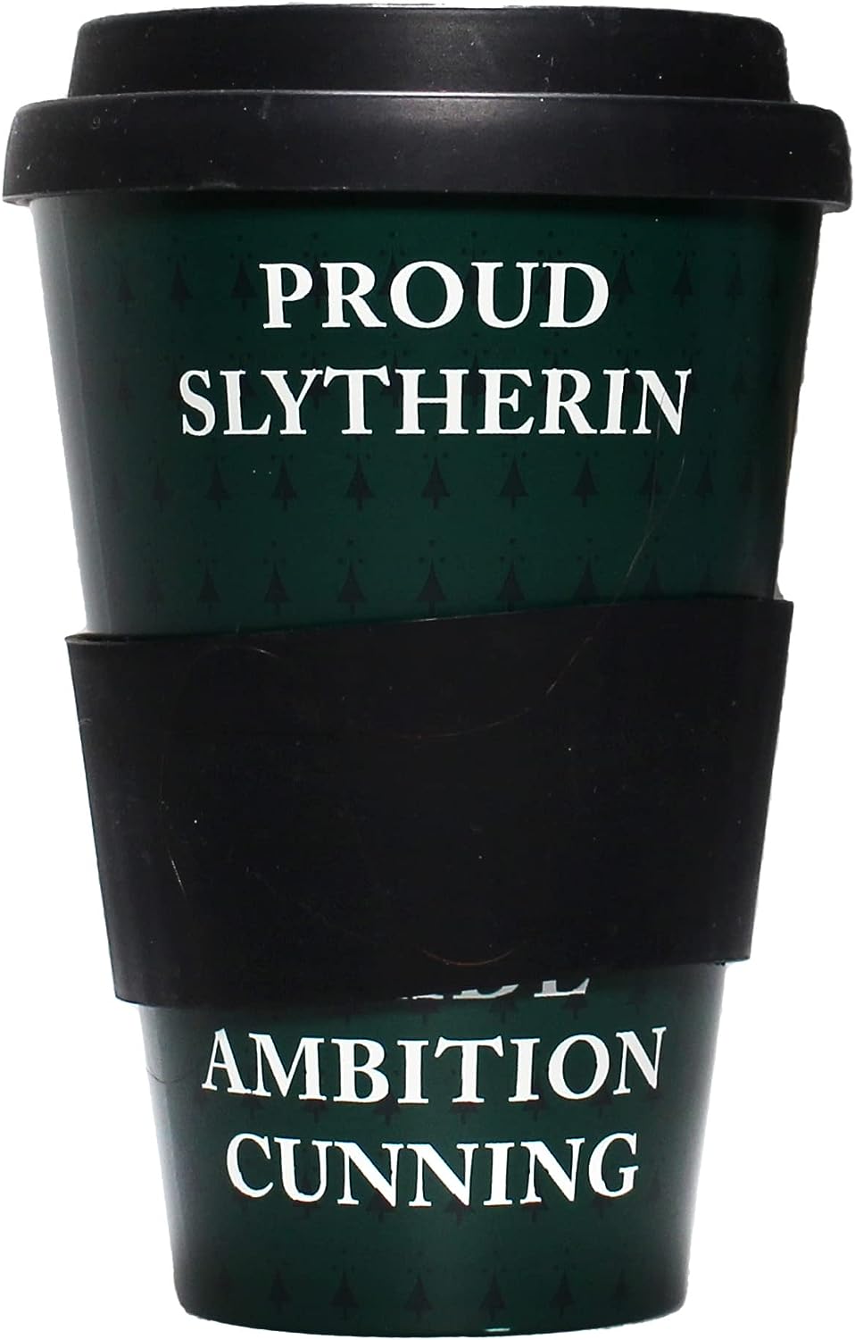 Harry Potter Travel Mug 400ml - Proud Slytherin - RPET - Coffee Cup Travel Mug - Reusable Cups for Hot Drinks - Eco Travel Mug