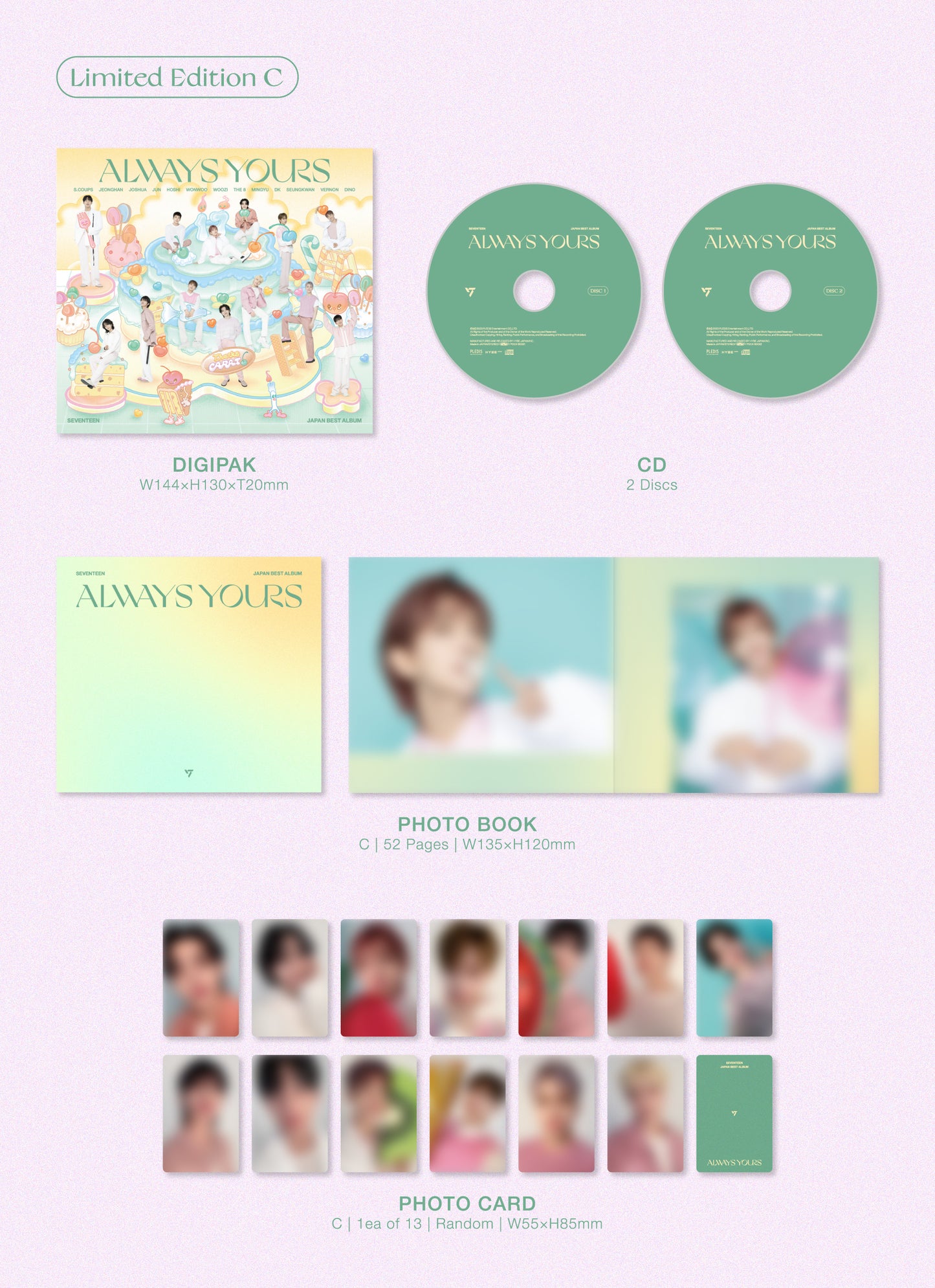 SEVENTEEN JAPAN BEST ALBUM
