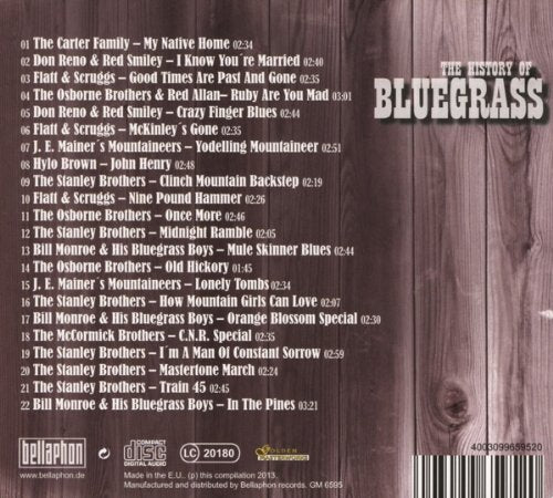 The History of Bluegrass