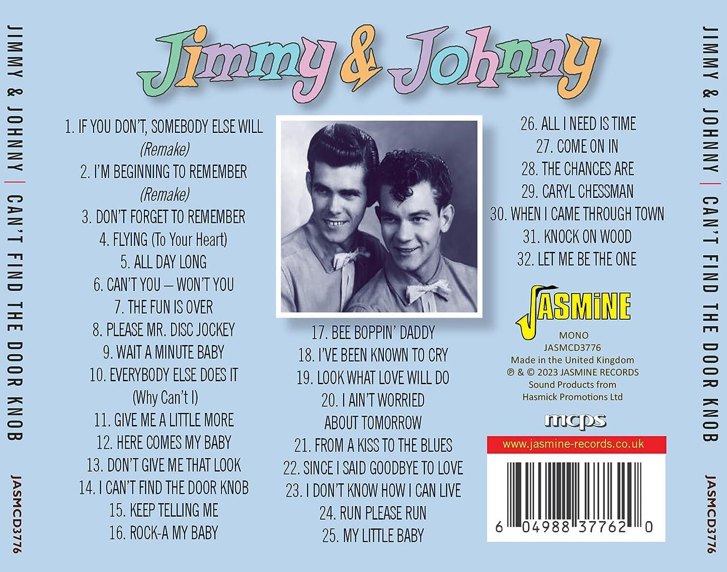 Can't Find the Door Knob: Selected Singles 1954-1961