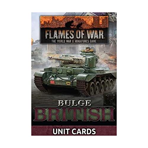 Bulge British Unit Cards