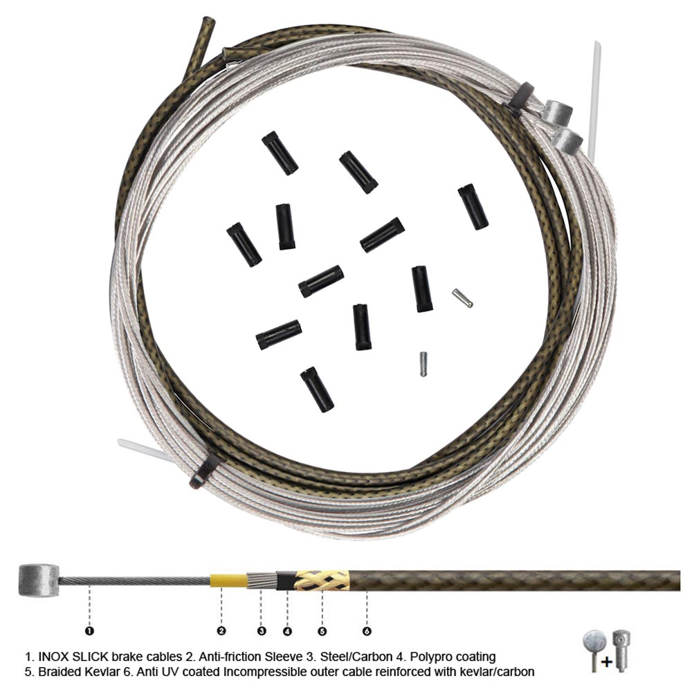 Transfil Flying Snake Brake Cable Set