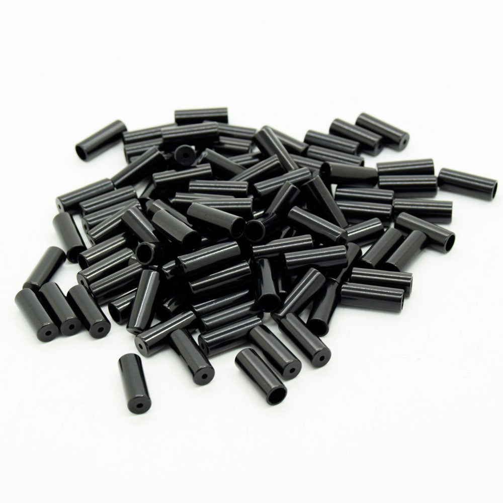 Transfil Self-Locking 5mm Alloy Brake Ferrule Black 100pcs