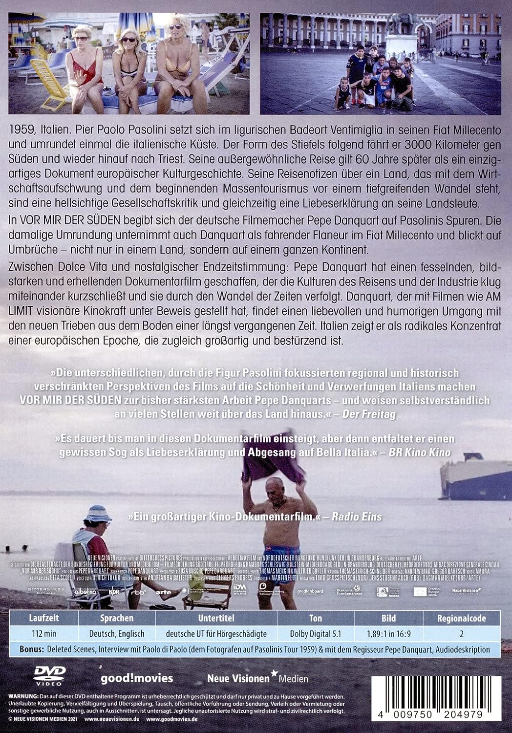 VOR MIR DER SUDEN / DVD - VOR MIR DER SUDEN