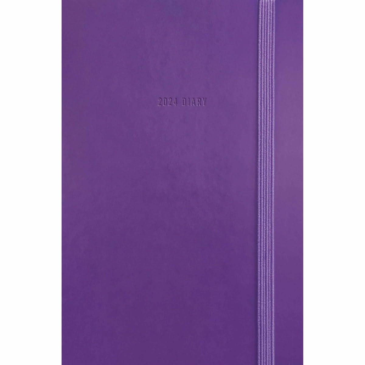 2024 Fashion Diary Purple Soft Touch Pocket