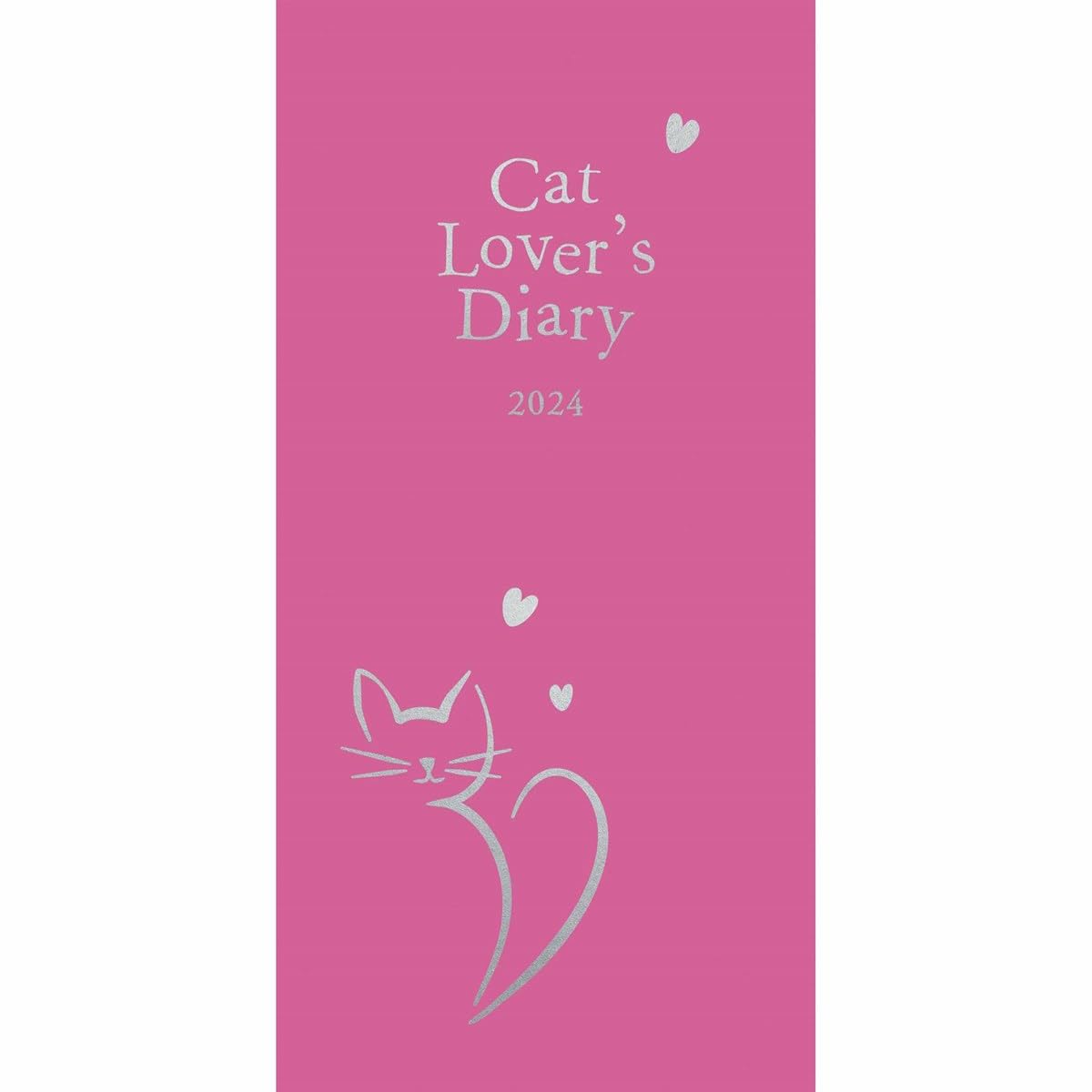 2024 Fashion Diary Cat Lover Slim Diary