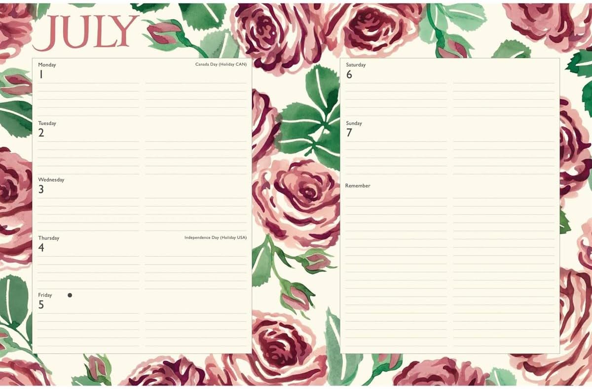 2024 Emma Bridgewater Golden Tulips Deluxe Diary