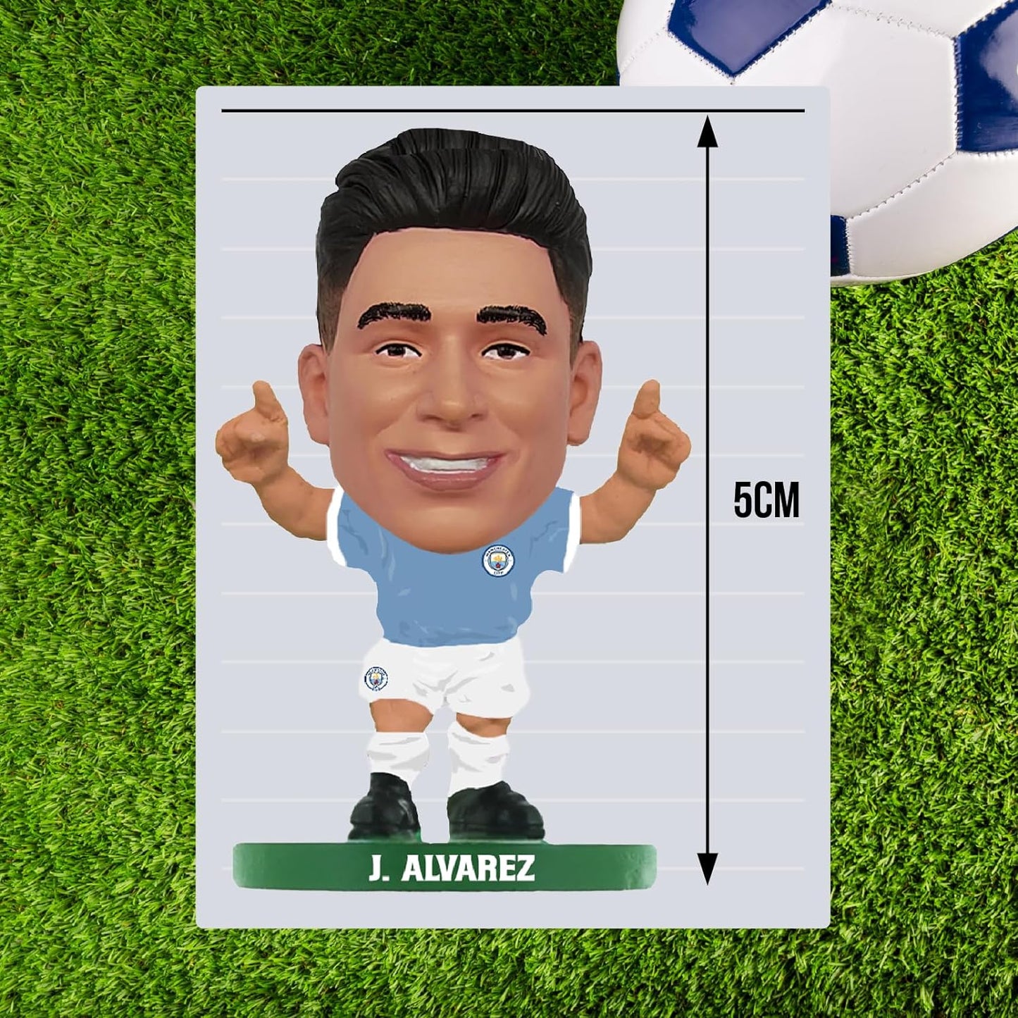 SoccerStarz - Man City Julian Alvarez - Home Kit (Classic Kit)