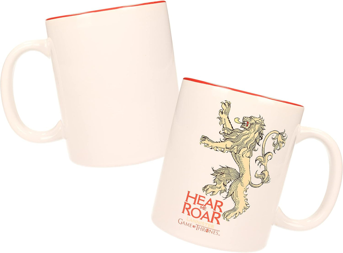 Star images Game of Thrones Lannister Mug (White/Red)
