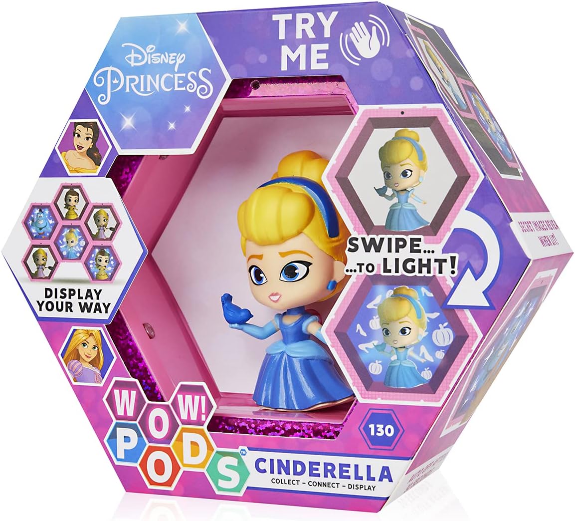 DYNIT KIDZ DIP76496 Cenerentola Wow Pod-Disney Princess Cinderella D-Kidz, Multi-Coloured