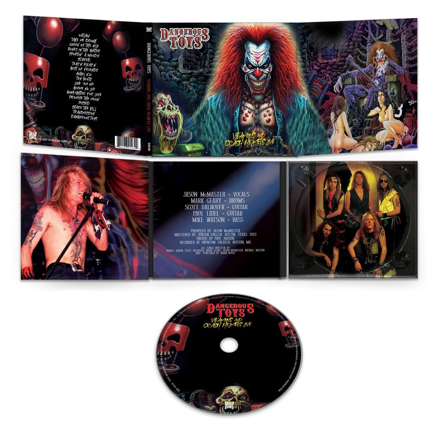 Vitamins & Crash Helmets Live