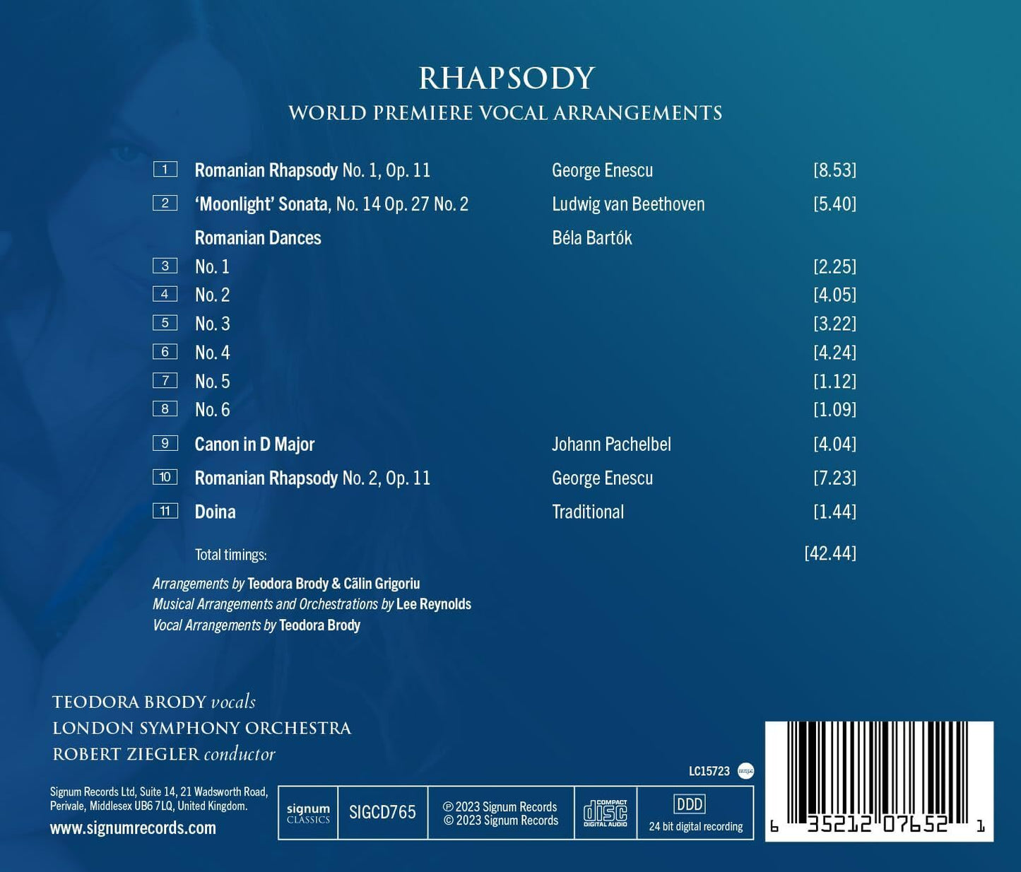 Teodora Brody: Rhapsody