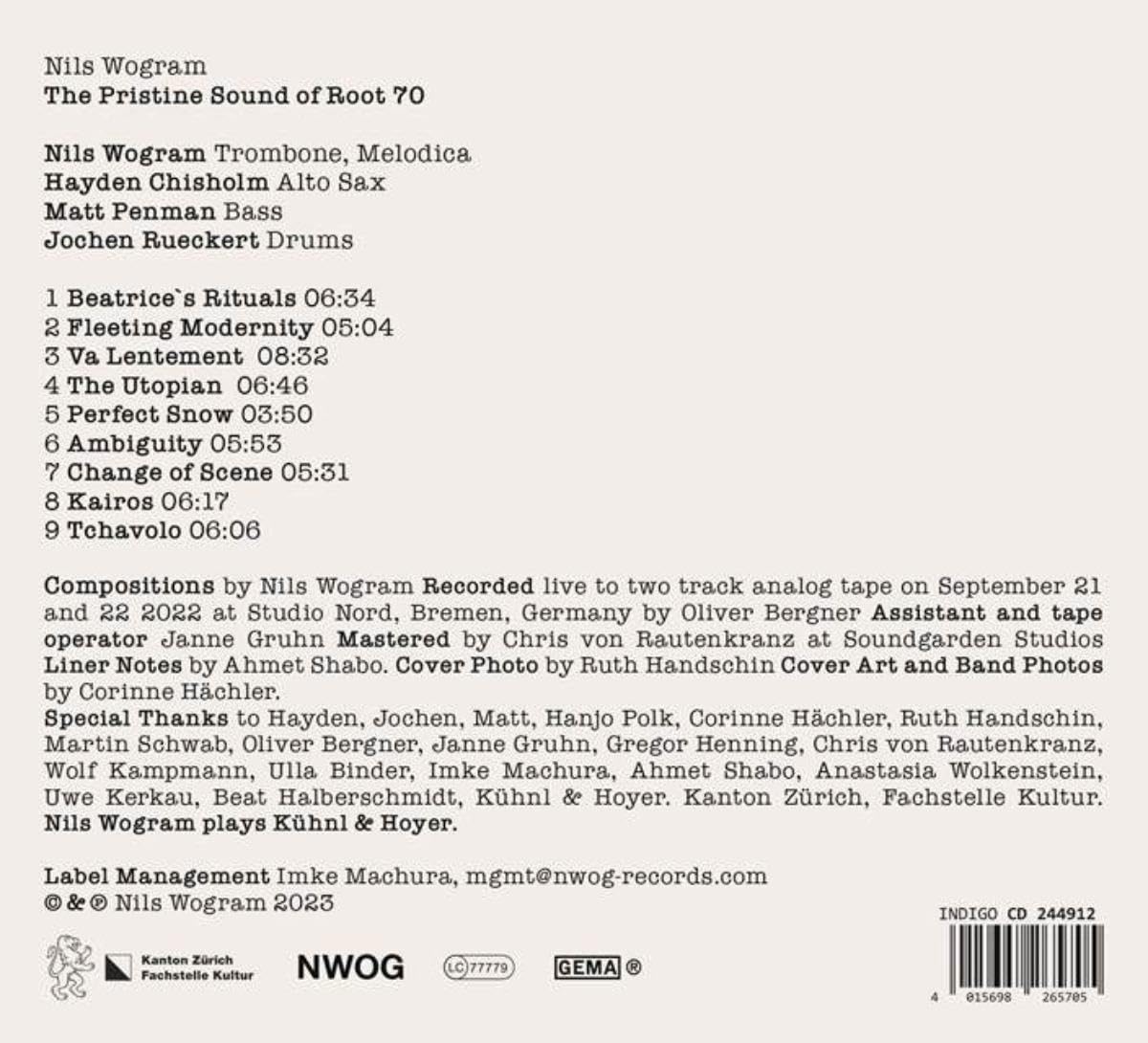 The Pristine Sound of Root 70