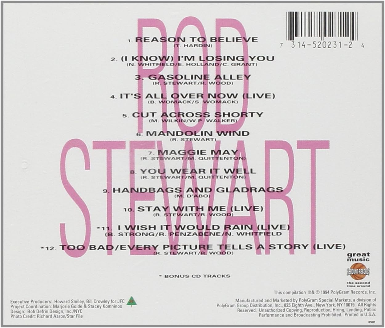 Stewart Rod Best of
