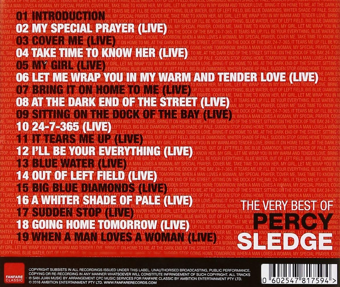 The Very Best Of Percy Sledge