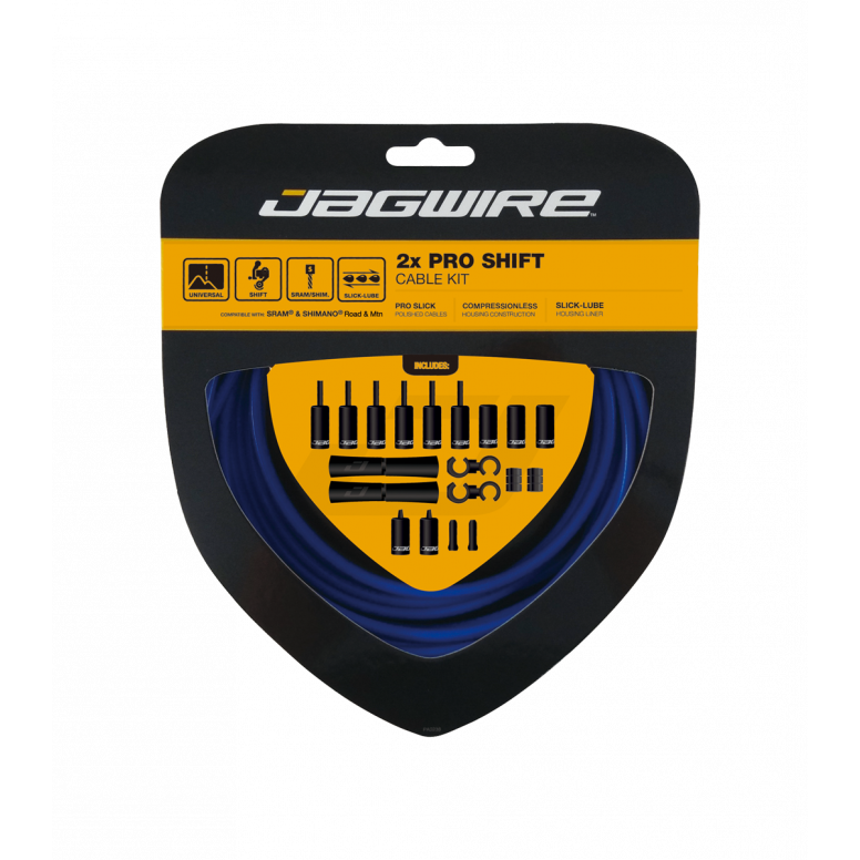Jagwire Pro Shift Kit 2X Sid Blue