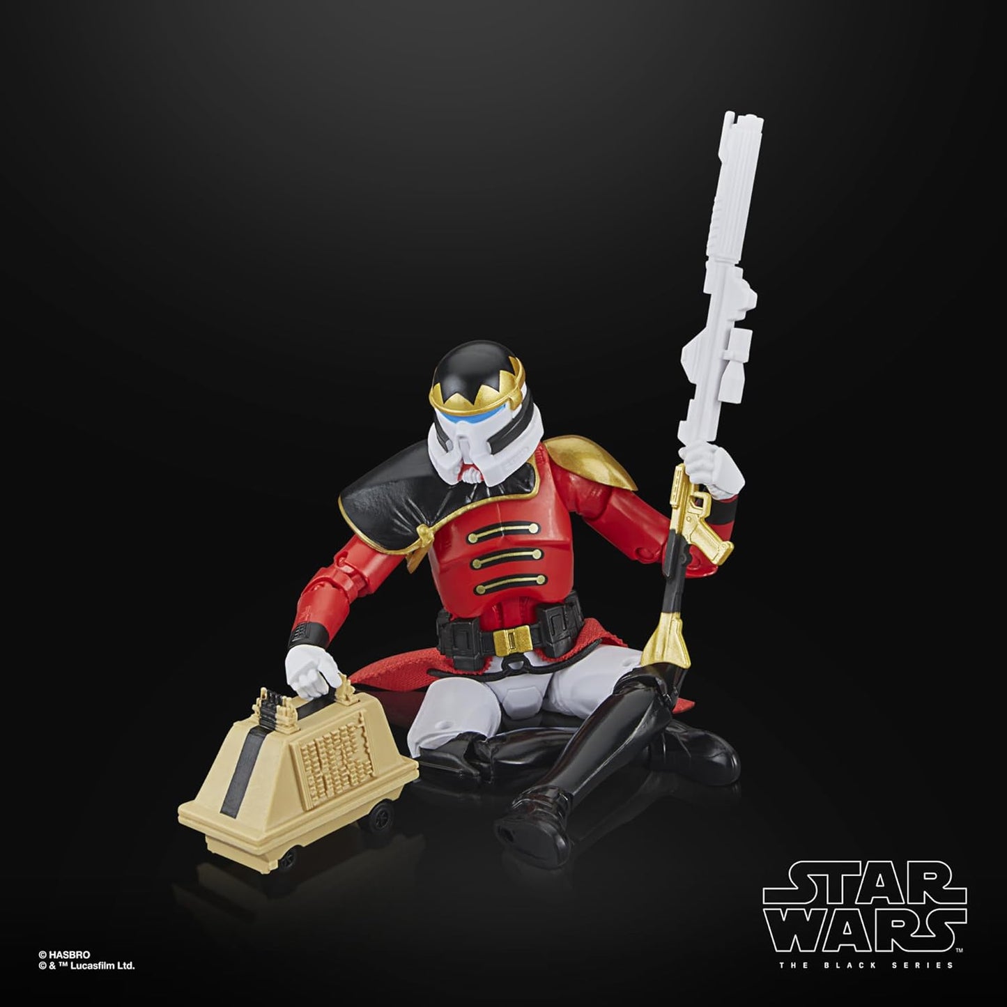 Star Wars The Black Series Purge Trooper (Holiday Edition), Collectible 15 cm Action Figures, Ages 4 and Up