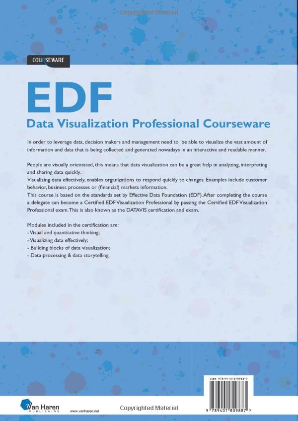 Edf Data Visualization Professional Courseware